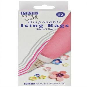 Disposable Piping Bags x 12 (PME)