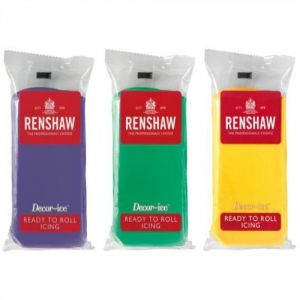 Renshaw Coloured Sugarpaste and NEW Renshaw Extra
