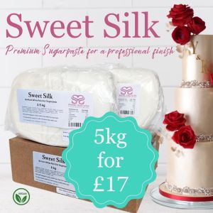 Sweet Silk Bright White Sugarpaste