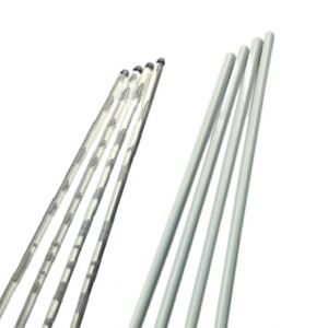 White or Clear Plastic Dowels