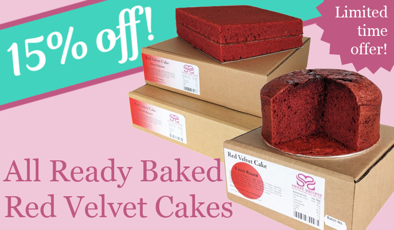 Red Velvet Cake 15% Off!